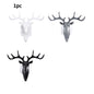 Hanging Hook- Self Adhesive Deer Head Hanging Hook (Pack of 1)