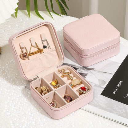 Portable Travel Mini Jewelry Box