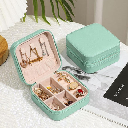 Portable Travel Mini Jewelry Box