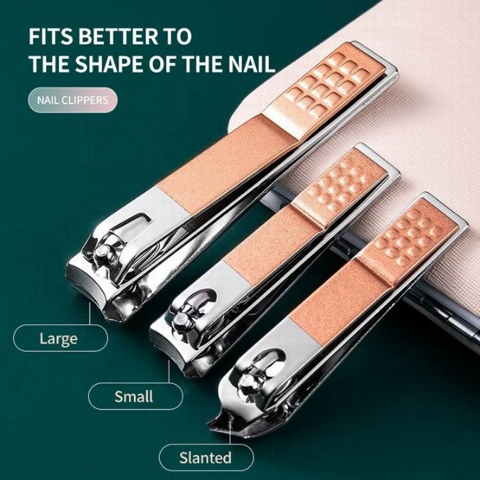 16 IN 1 Professional Stainless Steel Manicure Pedicure Kit || Grooming Kit